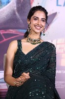 Meenakshi Chaudhary Black Saree Photos